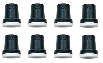 2MM DYSZE CERAMICZNE 8 SZT. DO PIASKOWANIA SYFONOWE DO PISTOLETU