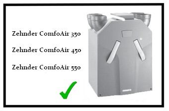 Фильтр для рекуператора Zehnder Aeris Storkair 350 450 550 G4 1 шт.