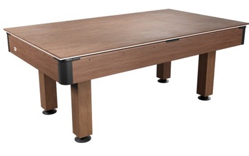 Бильярдный стол длиной 7 футов с накладными аксессуарами для пинг-понга