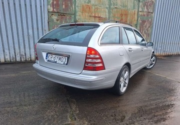 Mercedes Klasa C W203 Kombi T203 3.0 V6 (C 320 CDI) 224KM 2005 Mercedes-Benz Klasa C AVANGARDE Automat Skorzana Tapicerka Tempomat Szyber, zdjęcie 15