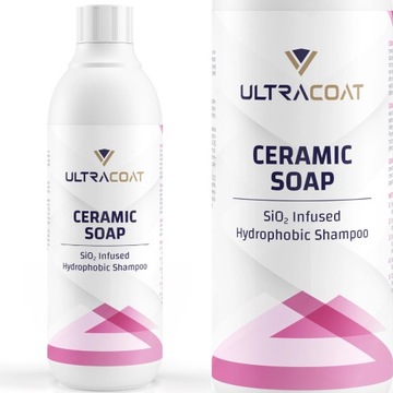 Ultracoat Ceramic Soap 500ml Szampon Do Mycia Auta Z SiO2