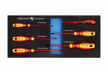 Zestaw wkrętaków 1000V test napięcia 6szt HT7G137