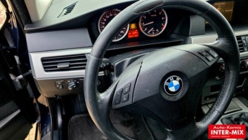 BMW Seria 5 E60 Sedan 2.5 525i 218KM 2006 BMW Seria 5 Zarejestrowany kombi bogata wersja gaz LPG 2.5 BenzynaLPG, zdjęcie 14