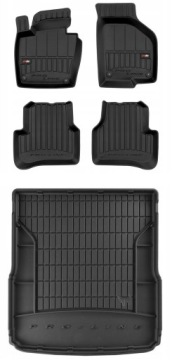 Set 3D gumové rohože pro Vw Passat B6 Kombi 2005-2010