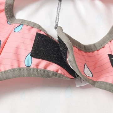 Дождевик для домашних животных с капюшоном, дождевик для домашних животных, светоотражающий тяговый принт с отверстиями