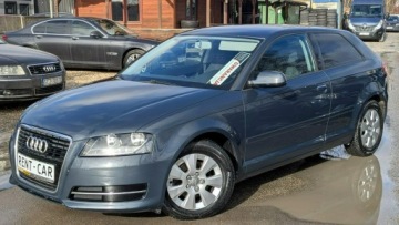 Audi A3 8P Hatchback 3d 1.6 TDI 105KM 2010 Audi A3 3-drzwiowe 1.6TDi OPŁACONY Bezwypadkowy, zdjęcie 1