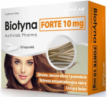 Biotyna na włosy BIOTYNA FORTE 30kaps ACTIVLAB