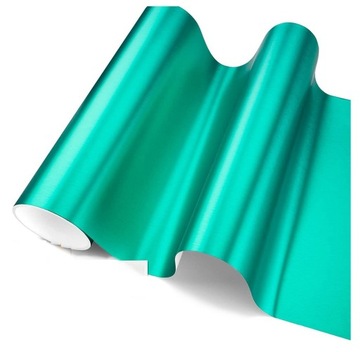 FOLIA OKLEINA CHROM MAT ZIELONA PERŁA 50x152cm