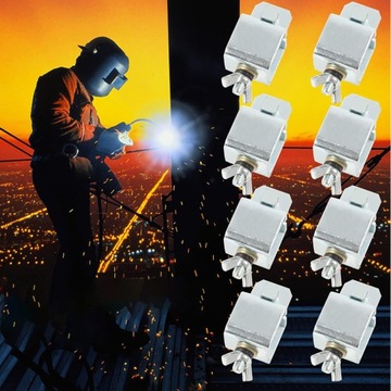 ЗАЖИМ-БАБОЧКА СВАРОЧНЫХ ЗАЖИМОВ ДЛЯ СВАРКИ 8ШТ.