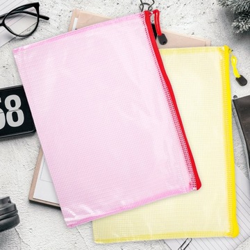 СКЛАДНАЯ СУМКА ПРОЗРАЧНАЯ А4 12 ШТ.