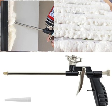 Пистолет для монтажной пены металлический + регулировка