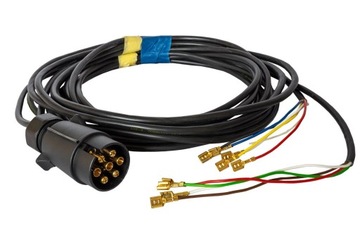 Instalacja wiązka kabel przewód przyczepki 7PIN 4m
