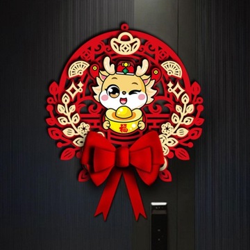 Китайское новогоднее подвесное украшение, планировка сцены, уникальный весенний стиль E