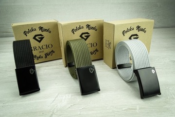 Набор МУЖСКИХ РЕМЕШКОВ Gracio, 3 ЦВЕТА