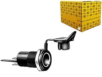 GNIAZDO WTYCZKI ISO 4165 ILOŚĆ PINÓW ILOŚĆ PINÓW AKTYWNYCH 2 8A HELLA