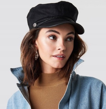 КЕПКА BAKER BOY ЖЕНСКАЯ БЭТМАН, ЭКО КОЖА