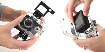 СПОРТИВНАЯ КАМЕРА ВОДОНЕПРОНИЦАЕМАЯ НА ГЛУБИНЕ ДО 30 М ПОД ВОДОЙ