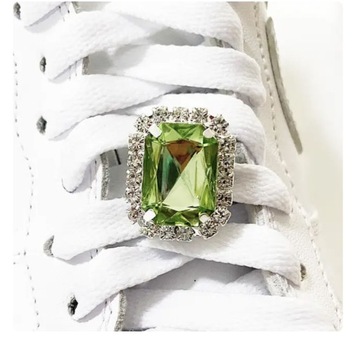 Симпатичные декоративные зажимы для обуви из камня и металла для женщин и мужчин