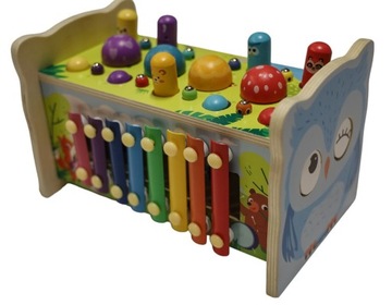 ДЕРЕВЯННЫЙ СОРТИРОВОЧНЫЙ КУБИК КУЛМЕР ИГРА-ГОЛОВОЛОМКА БЛОКИ МОНТЕССОРИ СОУ