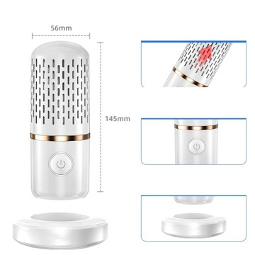 МОЕЧНАЯ МАШИНА ДЛЯ ФРУКТОВ И ОВОЩЕЙ/РЫБЫ, ОЧИСТИТЕЛЬ ПИЩЕВЫХ USB ОЗОНАТОРОВ, 4 Ач