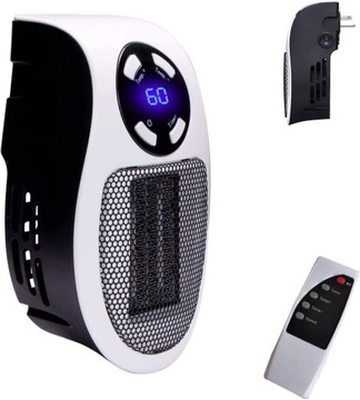 PORTABLE HEATER Mini grzejnik elektryczny z pilote