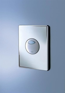 КНОПКА ДЛЯ ТУАЛЕТА GROHE SKATE ХРОМ.