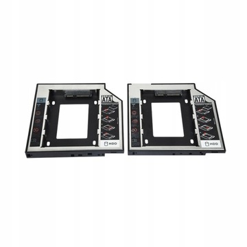 Adapter ramka SSD HDD 2,5' do zatoki CD 5,25' Slim