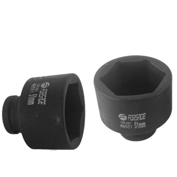 Nasadka udarowa głęboka 51mm 6-kąt.