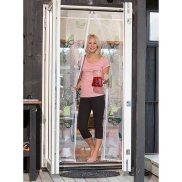 БЕЛАЯ МАГНИТНАЯ ДВЕРНАЯ МОСКИТНАЯ СЕТКА 140Х280СМ