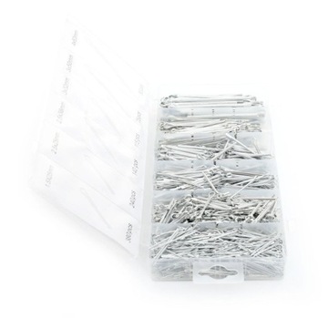 1000 ПРЯМЫХ ШТИФТОВ НАБОР ГИБОЧНЫХ ШТИФТОВ