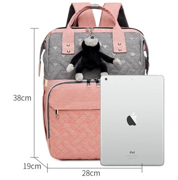 СУМКА ДЛЯ КОЛЯСКИ, РЮКЗАК-ОРГАНИЗАТОР ДЛЯ МАМА, ПАПА, USB