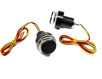 СВЕТОДИОДНЫЕ СИГНАЛИ ПОВОРОТА 12LED 2IN1 РУЛЕВЫЕ КОЛЕСА ДЛЯ МОТОЦИКЛОВ