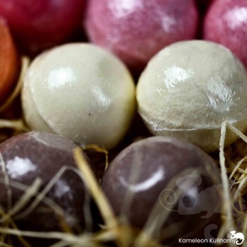 БОМБА ДЛЯ ВАННЫ с глиной ручной работы ЛИМОН И МЕЛИЗА