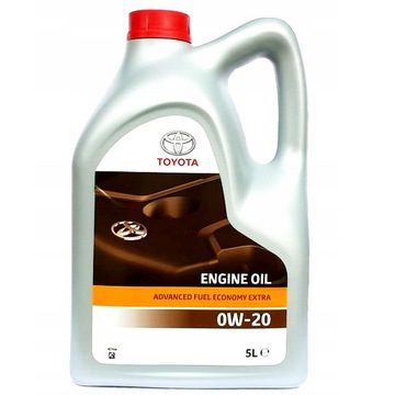 TOYOTA ADVANCED FUEL ECONOMY 0W20 5L Olej silnikowy ORYGINAŁ