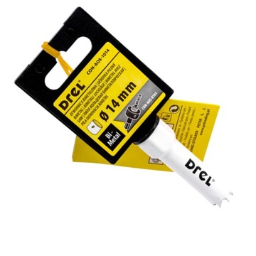 КОРОНКА БИМЕТАЛЛИЧЕСКАЯ ДЛЯ МЕТАЛЛА ДЕРЕВО ПЛАСТИКА 14 мм УНИВЕРСАЛЬНАЯ