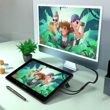 Графический планшет для компьютера BOSTO 12HD с пером