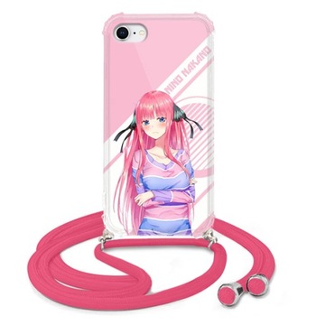 ETUI CROSSBODY RÓŻ DO XIAOMI REDMI 9A Anime Wzory