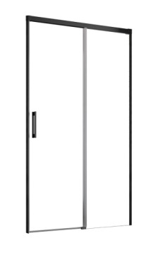 RADAWAY Idea Black DWJ черные двери 120х200,5 ПРАВЫЙ