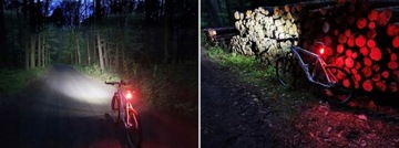 Велосипедное освещение Spectre ProLight2 1200лм + заднее
