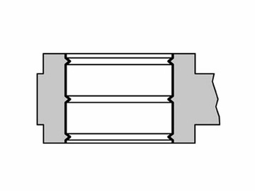 ЗАЖИМНАЯ ВСТАВКА VIRAX ПРОФИЛЬ U20 VIPER