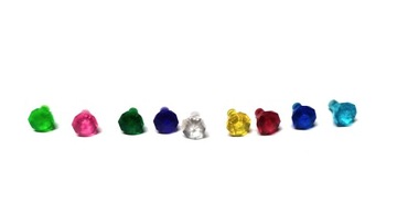 594g. Lego diament kryształ 28556 30153 MiX -9szt