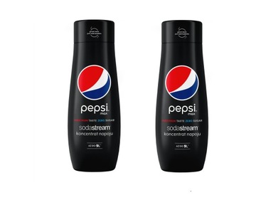 Syrop SODASTREAM Pepsi Max Zero bez cukru 2 x 440