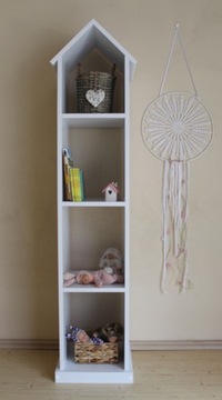 Regał domek 155/33,6/30 dla dzieci