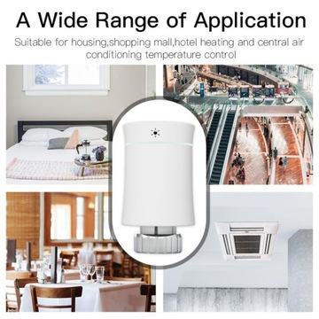 ТЕРМОСТАТИЧЕСКАЯ ГОЛОВКА SMART WIFI ZIGBEE TUYA 3.0