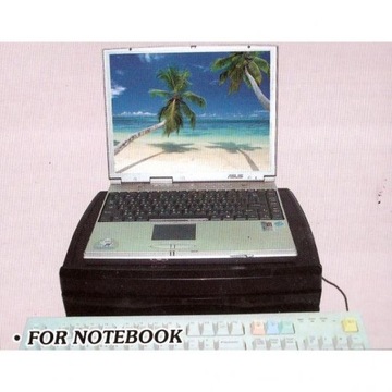 Подставка для ноутбука, регулируемая, с вентилятором,