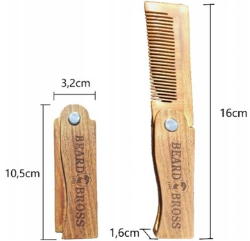 Набор для бороды Beard Bross в подарок + выпрямитель