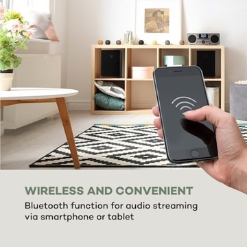 Компактная система Harvard Tower Интернет-радио DAB+ FM CD Bluetooth USB