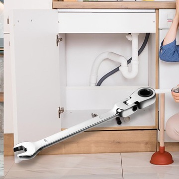 Трещотка с 72 зубьями. Удобная трещотка 6 мм.