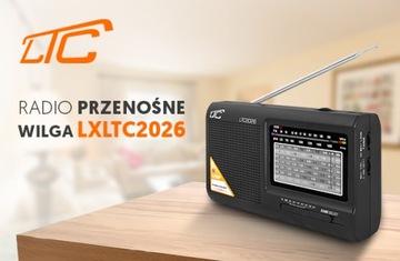Radio przenośne LTC-2026 WILGA z akumulatorem