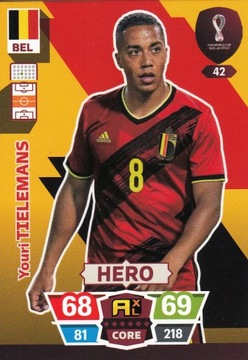 World Cup Qatar 2022 Hero TIELEMANS 42